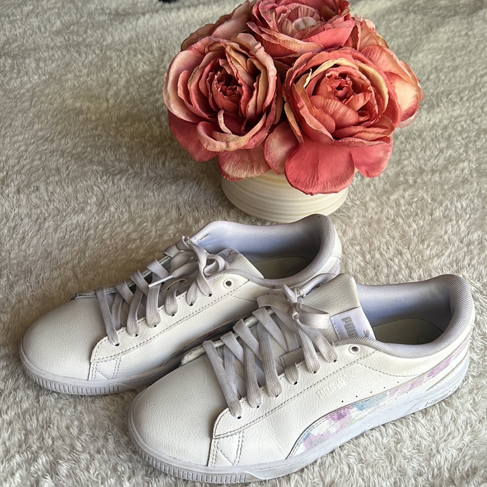 White Puma Sneakers